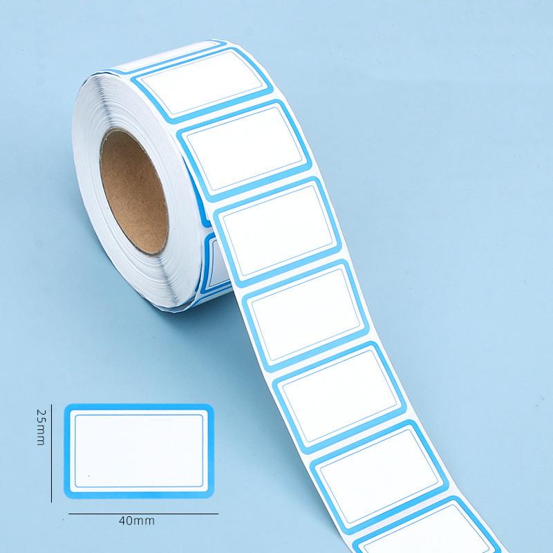 Красочные простые именные этикетки, 1000 наклеек, именные наклейки, именные этикетки для офиса, встреч, школы и дома