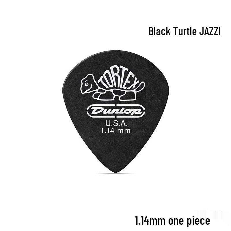 Six-Pack Dunlop Jazz3 Small Frosted Turtle Wood Guitar Picks