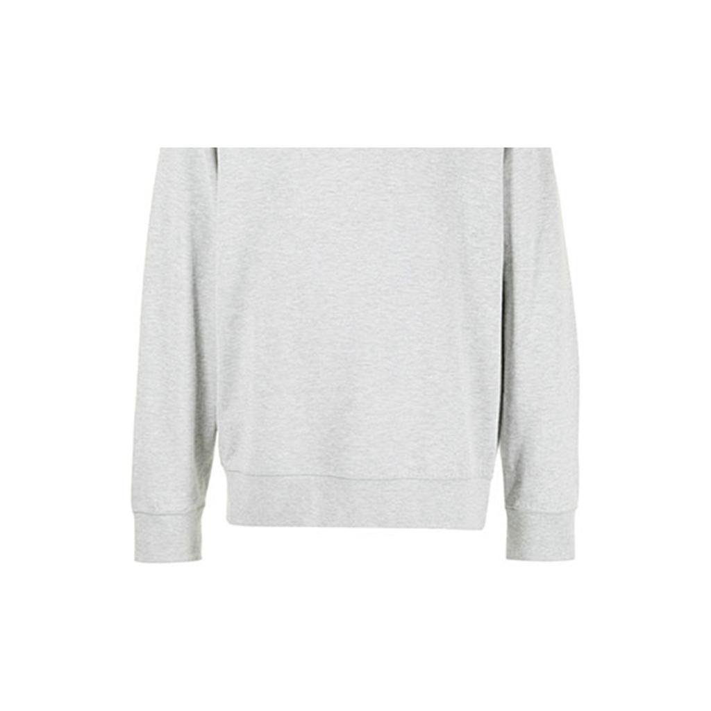 Polo Ralph Lauren FW21 Solid Logo Вышитый полумолния пуловер Толстовка Мужская толстовка Серый 710812963-002