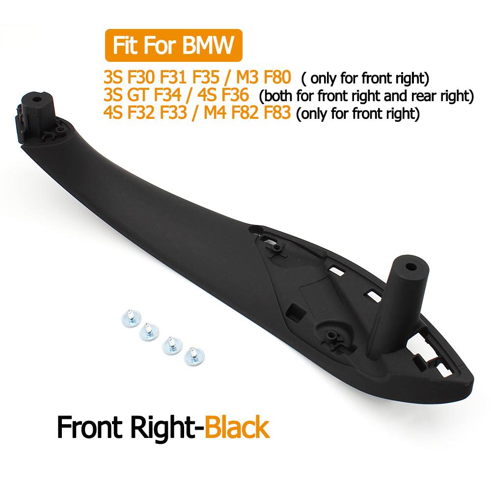 Car Interior Accessories Door Handle Pull Grab Cover Trim For BMW 3 4 Series M3 M4 F30 F34 F36 F32 F33 F80 F82 F83 320 328 330
