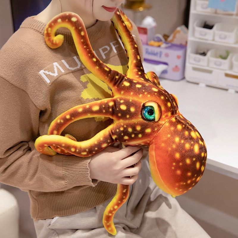 Имитация куклы осьминога плюшевая игрушка морское животное кукла осьминога детская тряпичная кукла подарок на день рождения