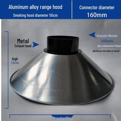 Круглый вытяжной зонт из алюминиевого сплава