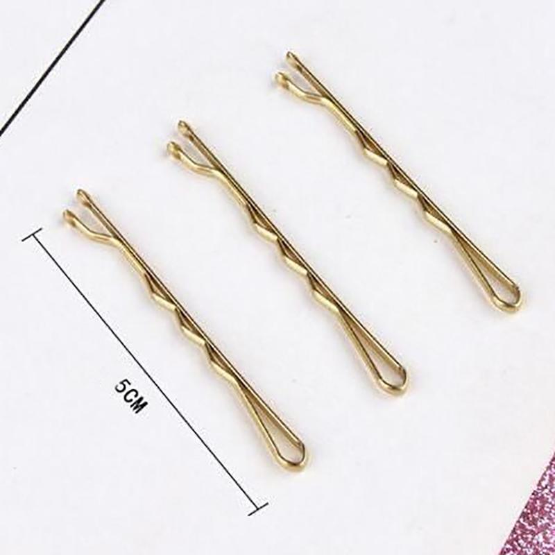 50 шт./лот 5 см заколки для волос женские заколки для волос вьющиеся волнистые зажимы для волос женские невидимки аксессуары для укладки волос