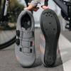 Unisex Mountain Bike Cycling Shoes Road Mountain Bike Outdoor Riding Training Sport Footwear Breathable Durable Sizes 37-48
