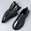 Модная кожаная обувь для мужчин, повседневная обувь из натуральной кожи, модная деловая обувь Оксфорды, дизайнерская рабочая обувь высокого качества