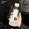 Cute Cartoon Star Stainless Steel Water Bottle Girls Portable Pocket Cup Students