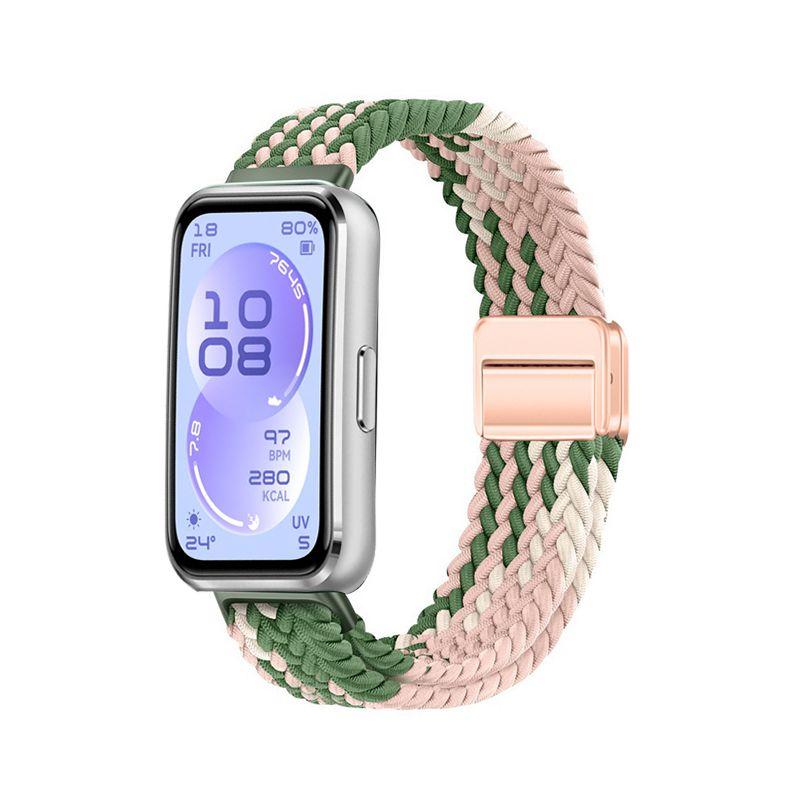 Нейлоновые спортивные ремешки Loop для Huawei Watch Band 11 Браслет Мягкий плетеный тканый ремешок с магнитной застежкой для Huawei Watch 11Pro