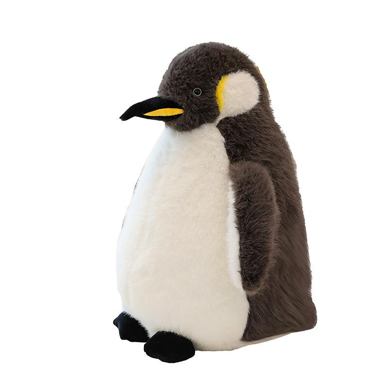 Cross-border simulation little penguin doll plush toy aquarium animal doll boy children's birthday gift