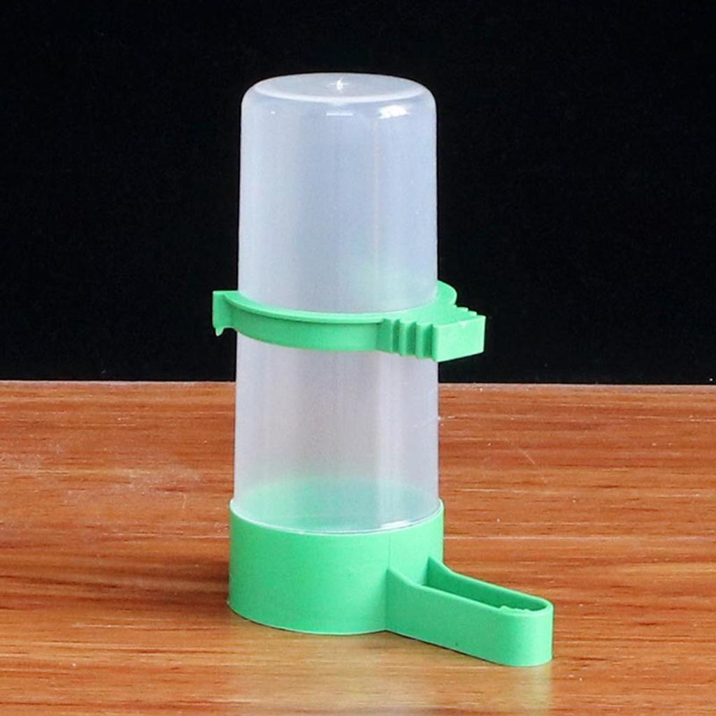 Bird Automatic Water Feeder Hanging Automatic Transparent Water Dispenser for Parrots Cockatiels Finches