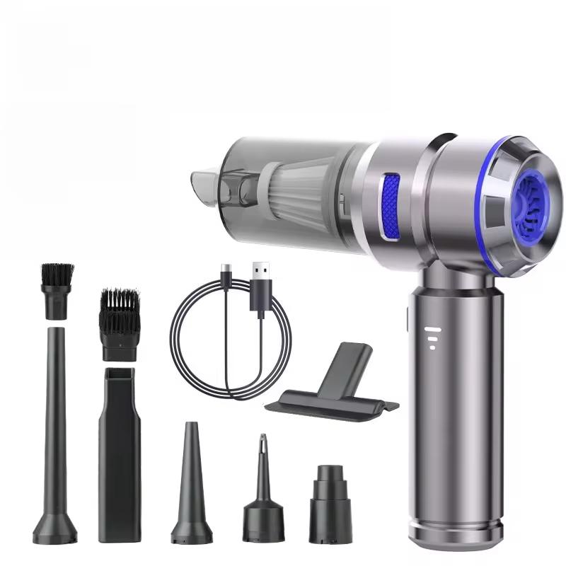 Мощный автомобильный пылесос с бесщеточным двигателем, автозапчасти, аккумулятор большой емкости 6000 мАч, мощный беспроводной пылесос, бытовая техника