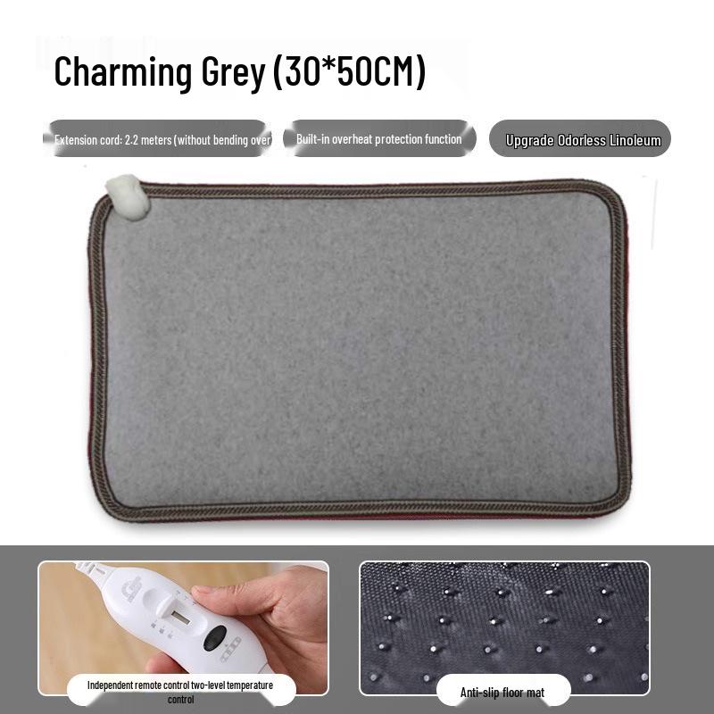 Электрическая грелка для ног: Офисный согревающий коврик для пола для женщин