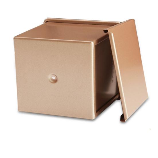 Water Cube Mold Box Non-Stick Bread Toast Lid with Sliding Kitchen Baking