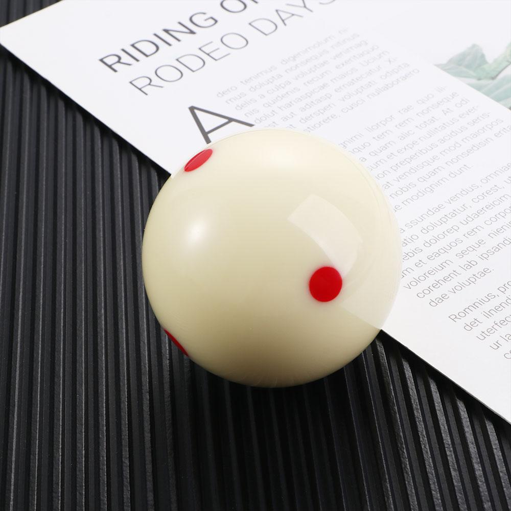 Skills Practice Red 2 1/4" 6 Dots Billiard Cue Ball Billiard Ball Training Cue Ball Cue Ball
