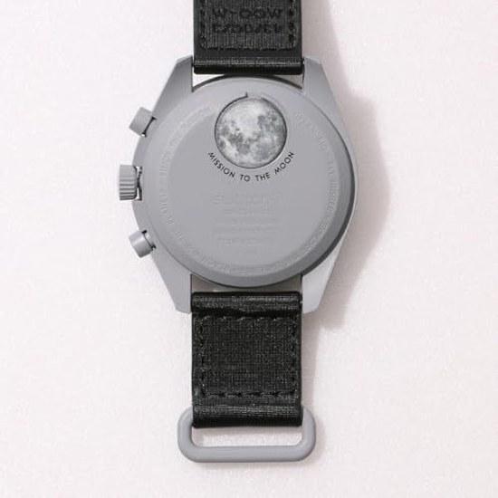 Луна Аутентичные Omega Swatch Миссия Часы Сотрудничество Водонепроницаемые Мужские Женские Сумка-шоппер