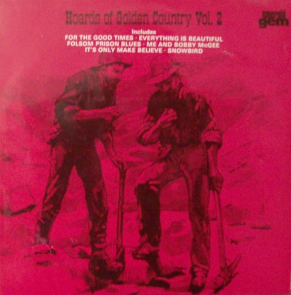 LP Пластинка РАЗНОЕ - Hoards Of Golden Country Vol. 2 GES1099 Изумрудный Камень 1972 Великобритания Народный Б/У