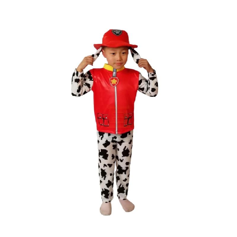 Children Paw Patrol Cosplay Custume Set Halloween Party Props Hat Backpack Gift