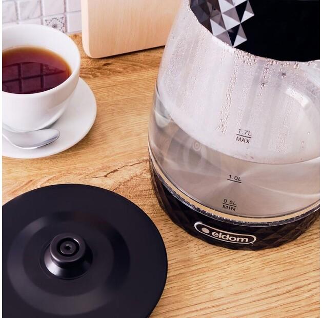 Электрический чайник Eldom Black C480C