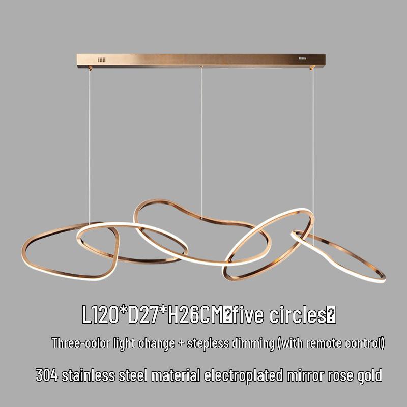 Постмодернистский минималистичный дизайнерский подвесной светильник для бара, отеля или виллы