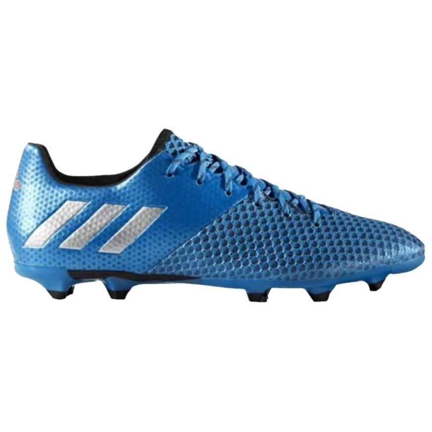 Adidas FG Firm Ground Cushioning Abrasion Resistant Cushioning, Wear Resistant Soccer Shoes Men's Blue AQ3111