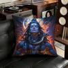 India Art Lord Shivasjpg pillowcase casual style decoration suitable for home decoration (excluding pillow core)