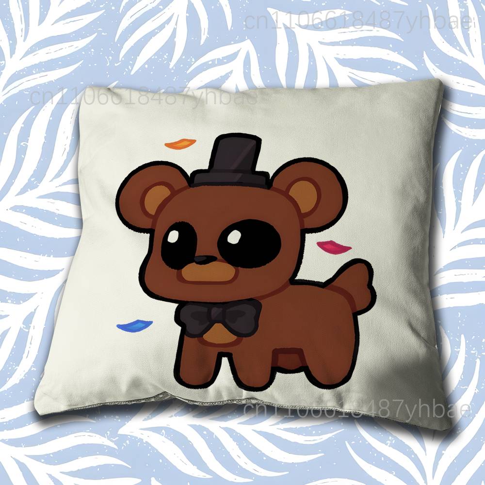 Fnaf Five-Nights-At-Freddys Наволочка Короткий Плюш Декоративная Подушка для Дивана Подарок для Дома Двусторонний Принт Подушка