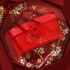 Brocade Cloth Tassel Brocade Red Envelope Spring Festival New Year Money Bag  Wedding Birthday