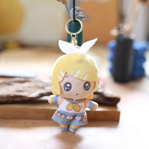 1 шт. Аниме Хатсуне Мику Плюшевая кукла Кагаминэ Рин Лен Мегуринэ Лука MEIKO KAITO Фигурки Коллекция Детская Игрушка