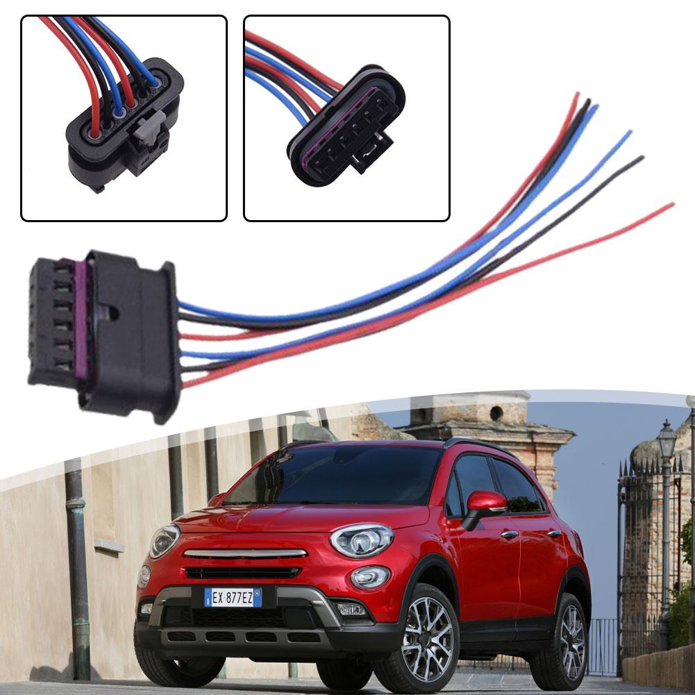 6-контактный разъем для заднего фонаря 61132359993 для Fiat 500x, задние фонари, 6 предварительно подключенных штыревых разъемов для заднего фонаря Z5O6
