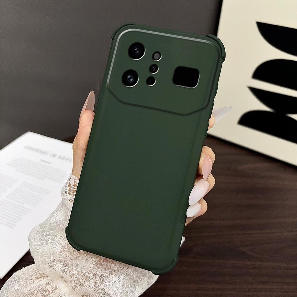 Чехол для infinix NOTE 60 Ultra Ультрамягкий чехол из жидкого силикона Минималистичная эстетика Y2K Защитный чехол с подушками безопасности