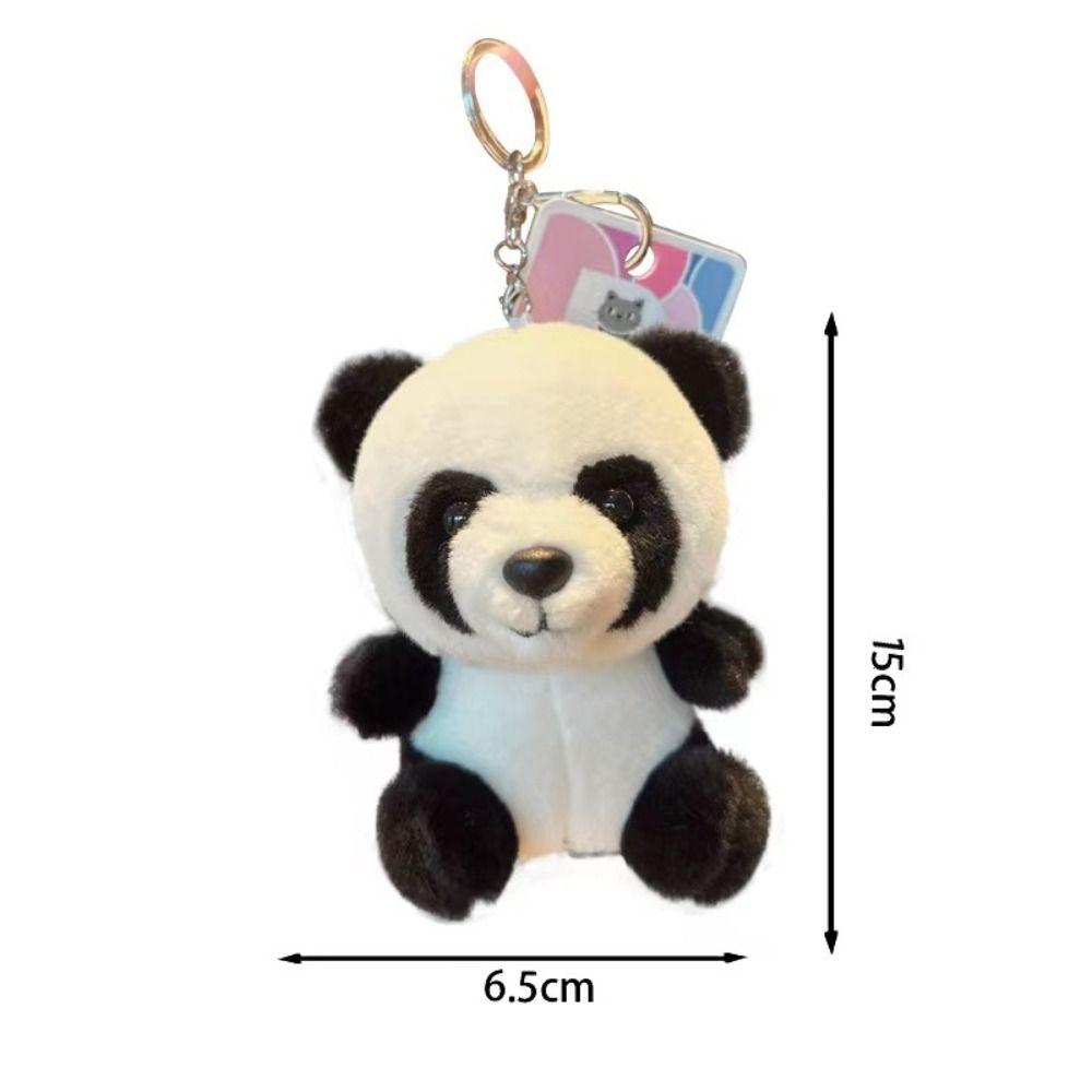 Сумка с подвеской в виде плюшевой панды, кукла, плюшевый брелок в виде панды, детская игрушка