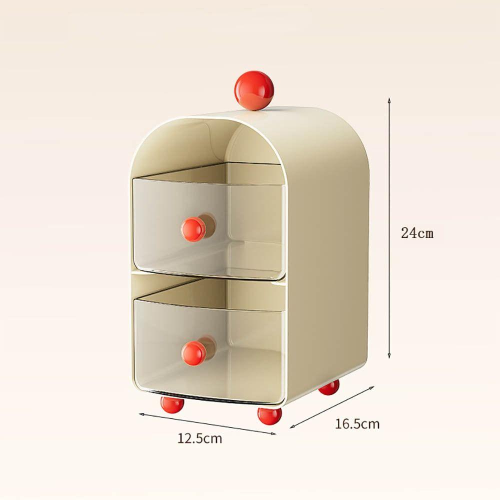 Акриловый ящик для хранения чайных пакетиков, двухслойный контейнер для хранения, новый прозрачный витринный офис