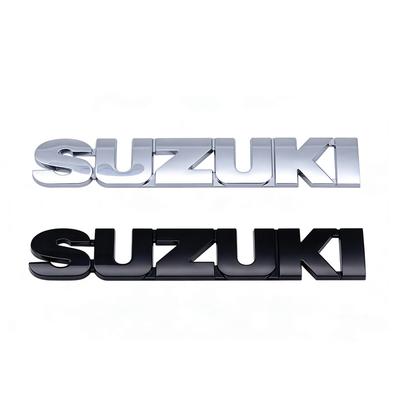 ABS Логотип Suzuki Эмблема Буквы Наклейка Значок на Задний Багажник Автомобиля Для Suzuki Swift Samurai Vitara SX4 Jimny Alto Kaiser Ingnis DZire