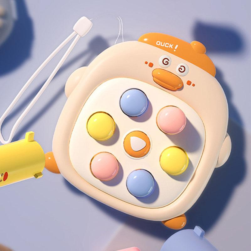 Детские стучащие игрушки с героями мультфильмов Монтессори, портативные декомпрессионные игрушки для малышей, образовательный подарок на день рождения, тема животных, детская боевая игра