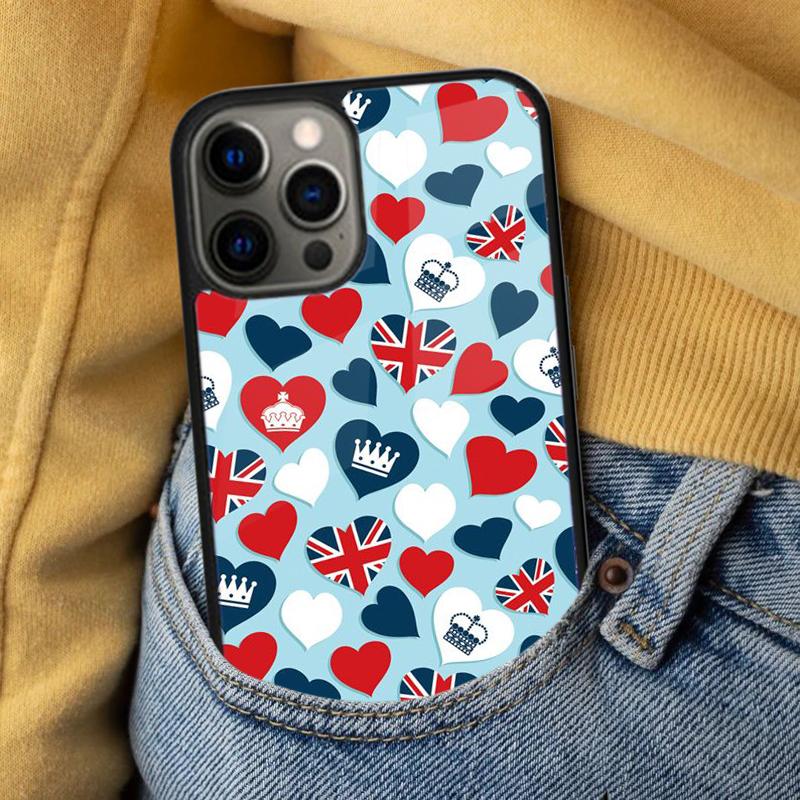 Телефонная будка Лондон Юнион Джек Мягкий чехол для телефона для iPhone 17 Air 16e Pro max 15 Pro 13 14 Plus 11 12 MagSafe Магнитный Coque