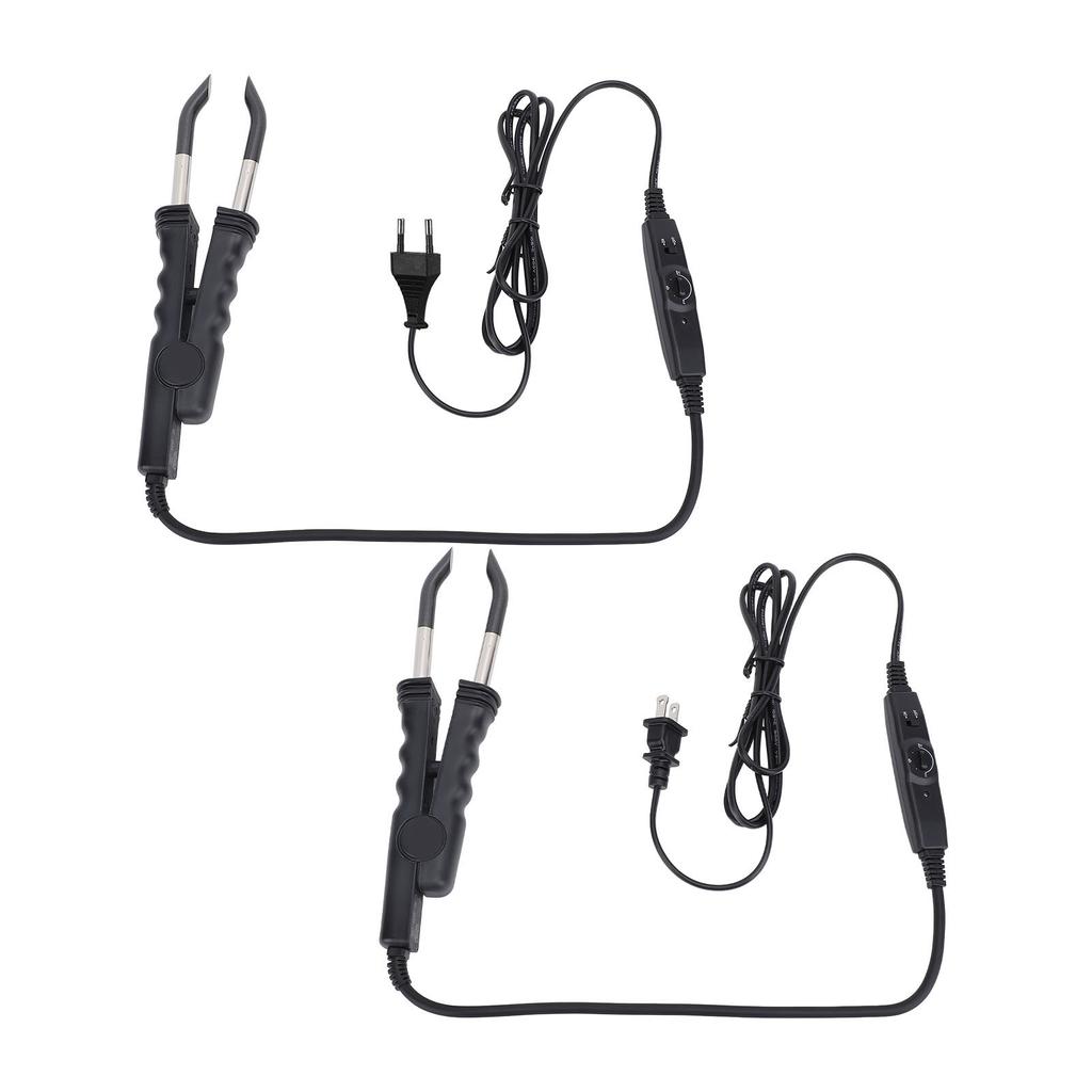 Fusion Hair Extensions Tool Flat Shape Professional Temperature Adjustable Keratin Fusion Heat Iron 