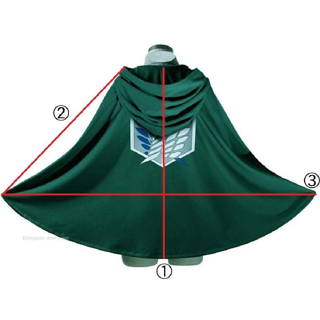 Amor e Атака титанов плащ с капюшоном ожерелье подвал ключ набор Survey Corps Крылья свободы [Покупка] + + 3-х частей (L)