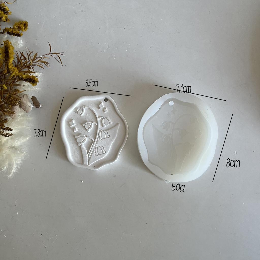 Силиконовая форма Цветок Бабочка DIY Подвеска Цветок Ароматерапия Гипсовый Орнамент Форма для Смолы Форма для Мыла Ручной Работы Форма для Выпечки