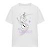 Frozen Womens/Ladies Be Unique Rainbow Olaf T-Shirt