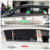 Для Kia Sportage R 2011-2015 хромированная накладка на стойку окна BC из нержавеющей стали для центральных стоек автомобиля