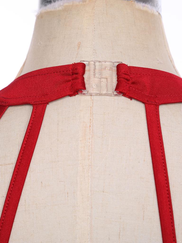 S-3XL Women Dance Bodysuit Halter Neck with Rhinestones Fringed Back Latin Tango Salsa Jazz Performance Costume Leotard