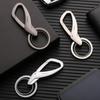 Double Ring Metal Key Chain Senior Key Chain Pendant High Quality Car Key Ring  Gift