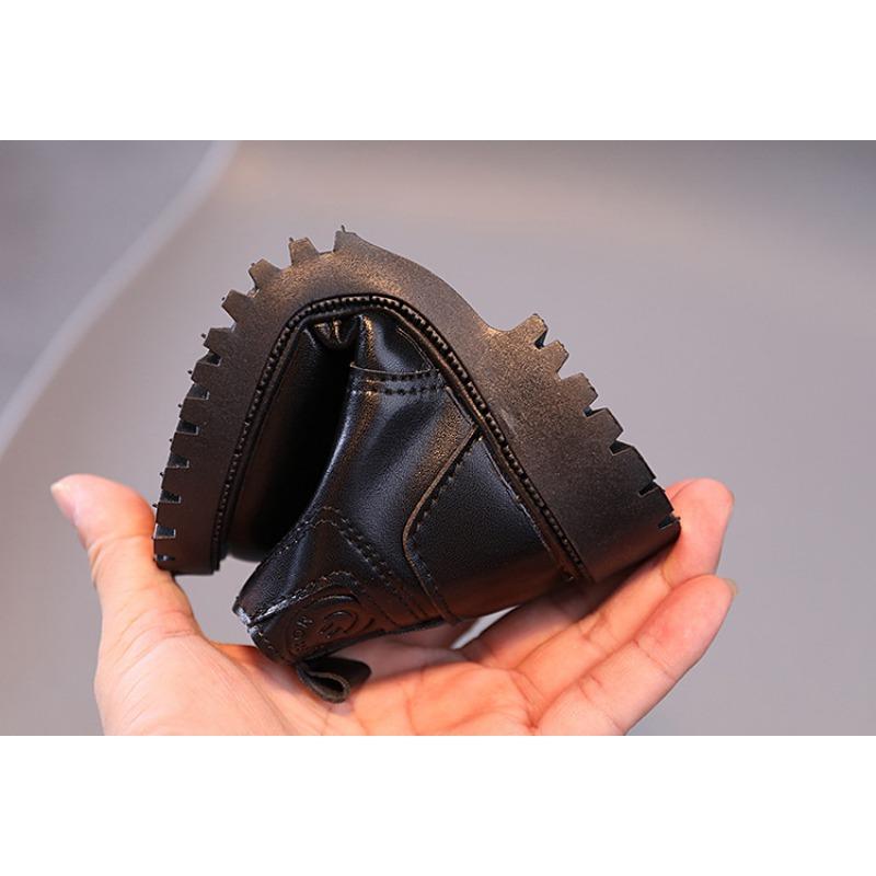 Детские ботинки Martin, осенне-зимние, новые, модные, британские, кожаные ботинки для девочек, короткие ботинки для мальчиков с мягкой подошвой