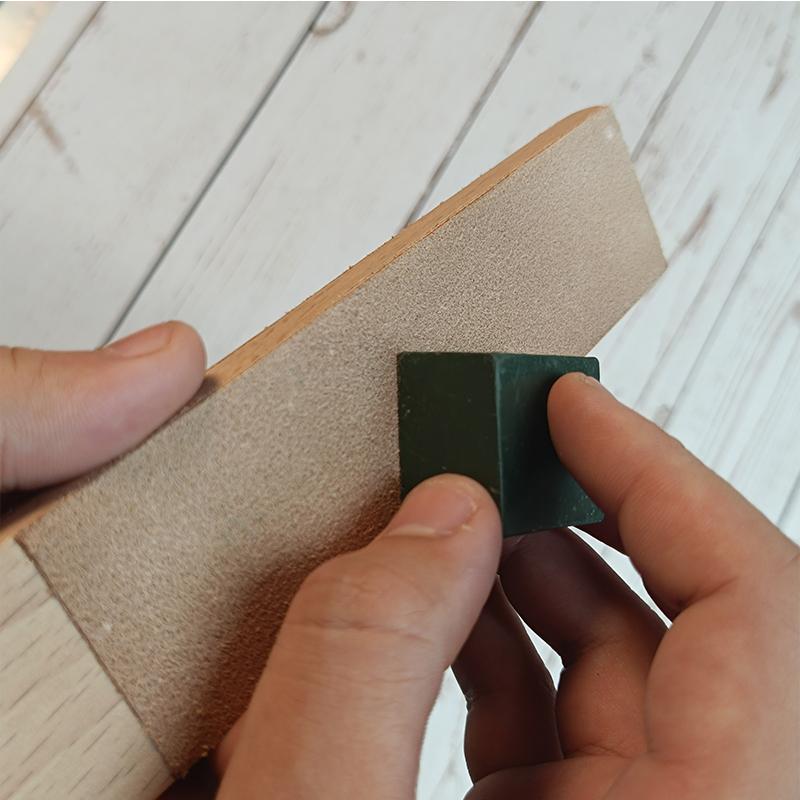Паста для полировки ножей точилка точильный камень Кожаный ремень для правки Компонент Шлифовка Паста для ножей Полировка Заточка инструмент