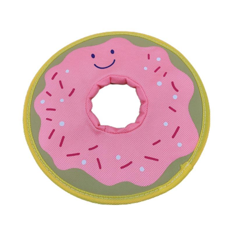 Donut‑Shaped Soft Fabric Pet Recovery Collar Reversible Washable Elizabethan Cone for Cats Small Dogs Anti‑Licking Wound Healing
