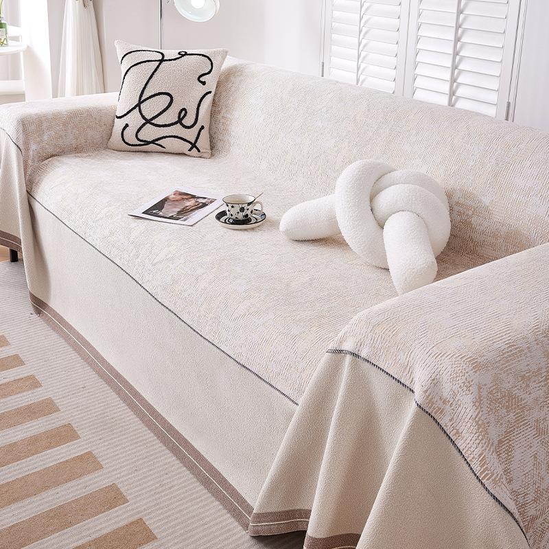 -Роскошное лоскутное полотенце из шенилла для дивана, чехол для кресла с защитой от царапин, декоративное покрывало на 3/4/5 мест на все сезоны