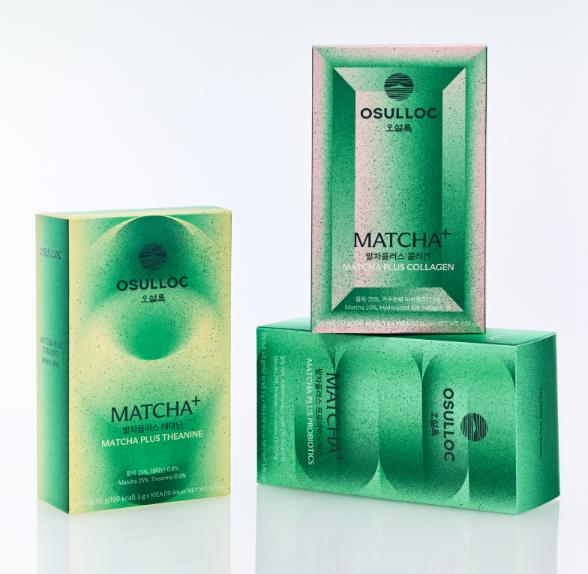 Osulloc Матча Плюс Коллаген 10 Пакетиков Красота Внутреннее Сияние Поддержка Кожи