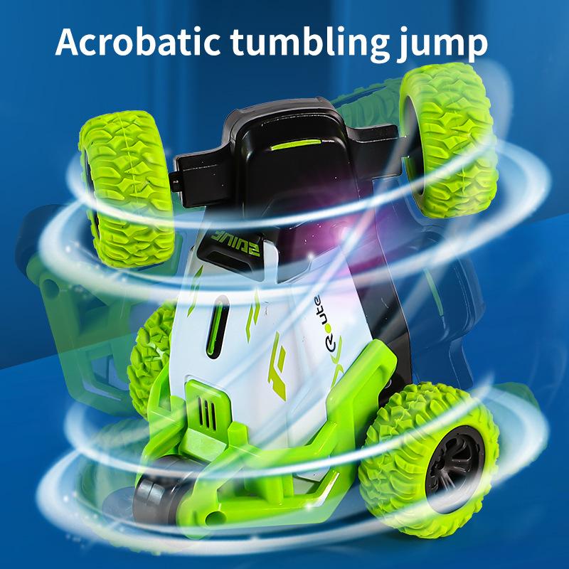 2.4G Mini Stunt Dumper 360 ° Roll Car Kids Electric Toy Remote Control Car