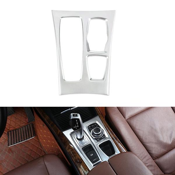Интерьер автомобиля, центр управления механизмом переключения передач, панель, рамка, наклейка, накладка для BMW X5 E70 X6 E71 2008 2009 2010 2011 2012