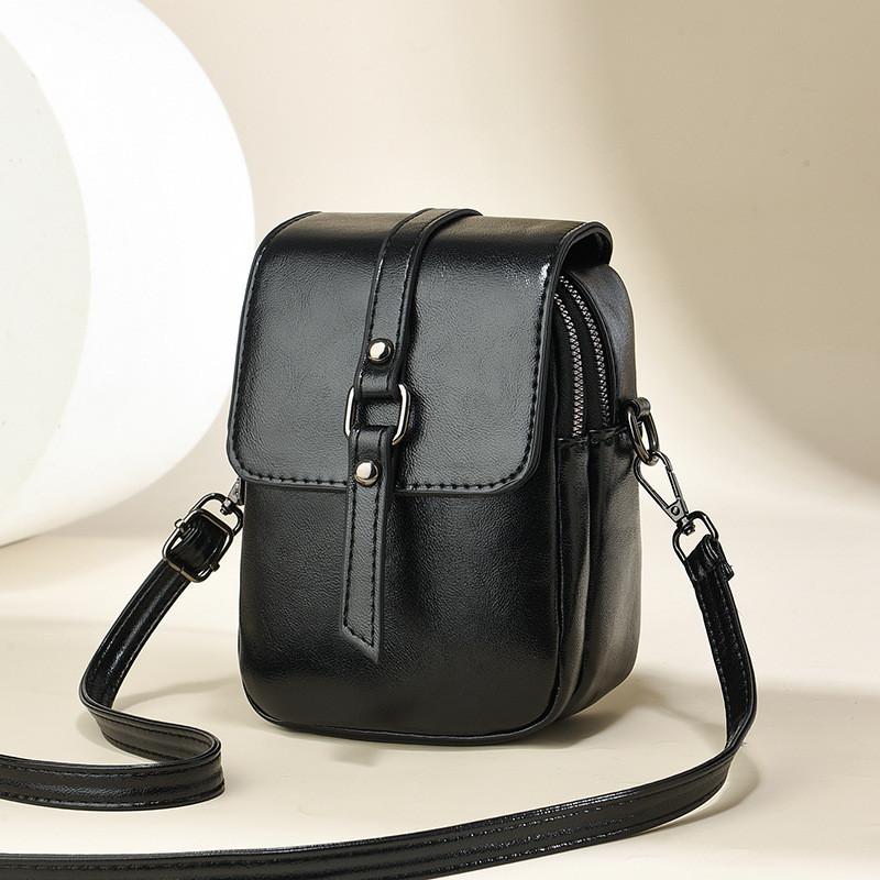 Mini Crossbody Stylish Bag For Women With Unique Lock Design Perfect For Everyday Use