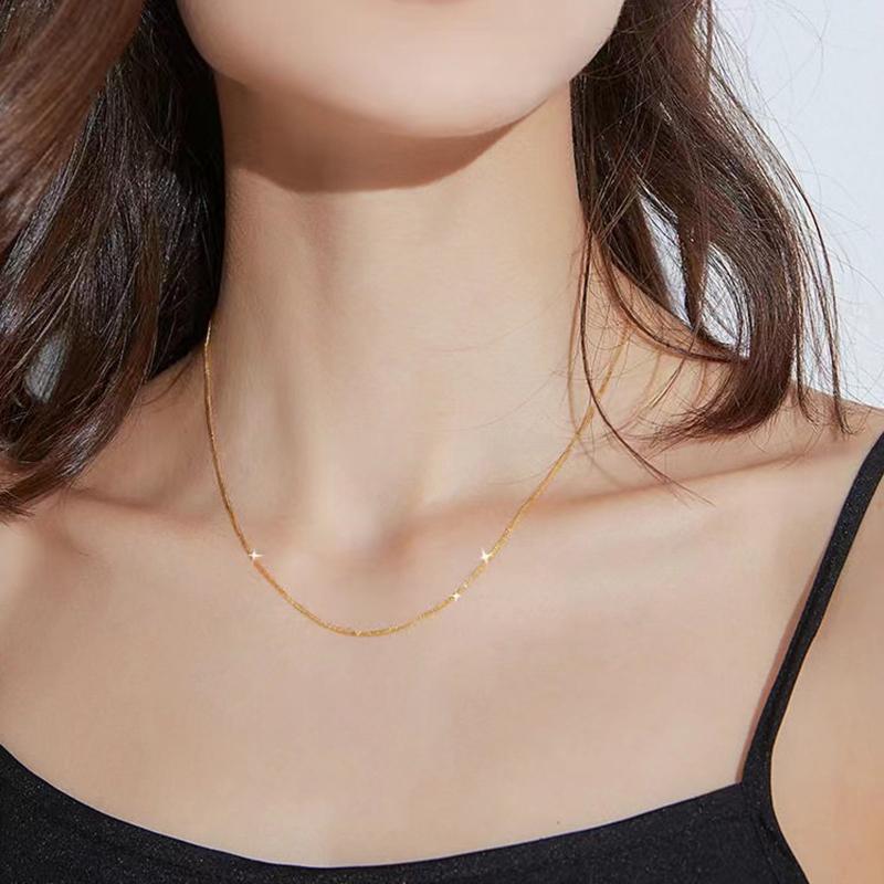 Цепочка Rael 18K Gold Цена Белая Желтая Роза Распродажа Чистое Золото Au750 Ожерелье Лучший Подарок Для Женщин